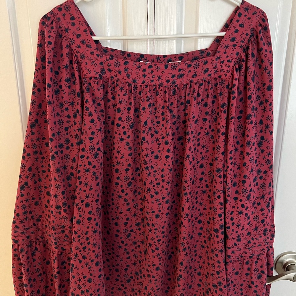 Pink evening top